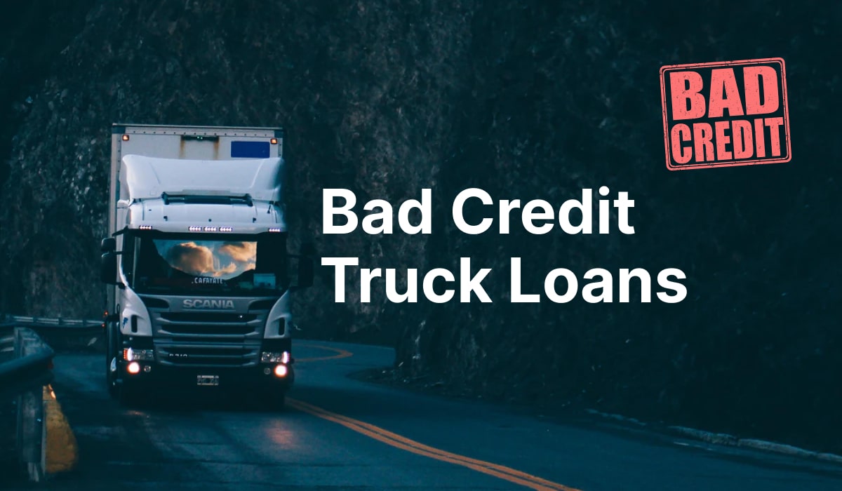 bad credit truck loans