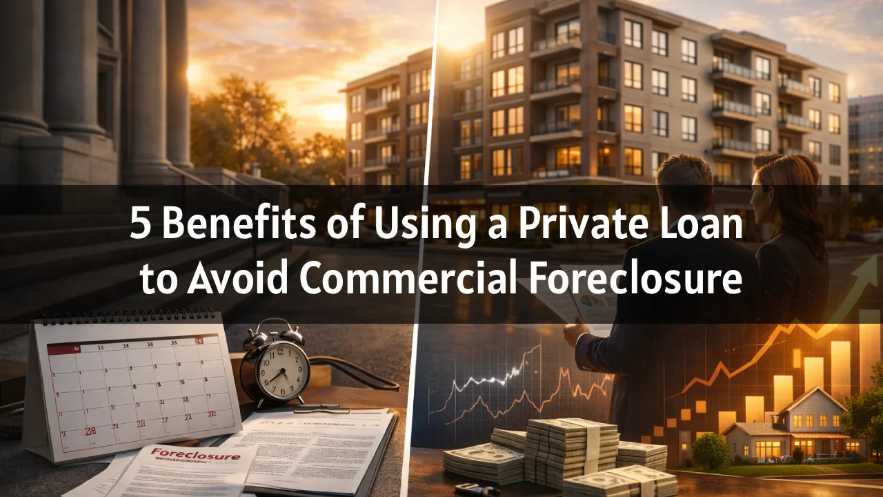 private loan to avoid commercial foreclosure