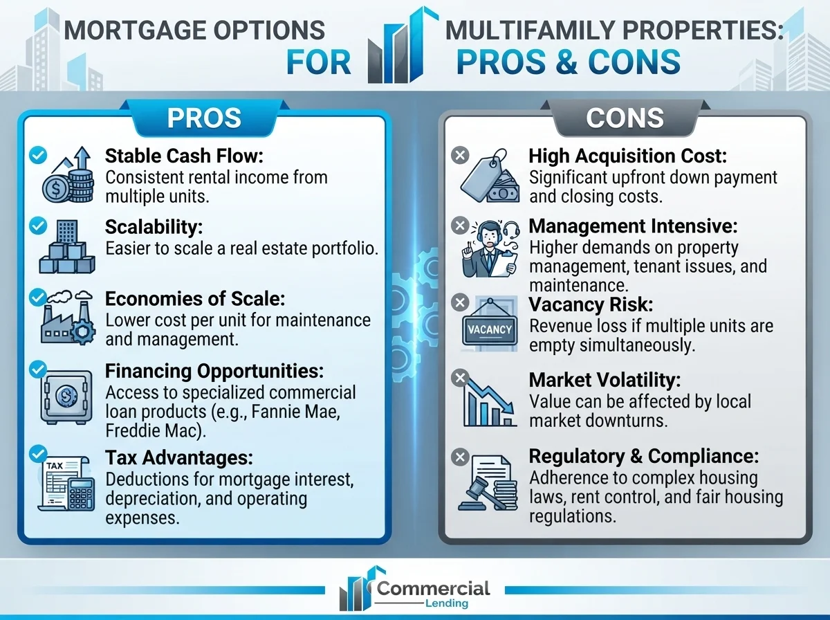 Pros and Cons of Multifamily Loans